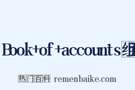 Book+of+accounts组词是什么意思的图片